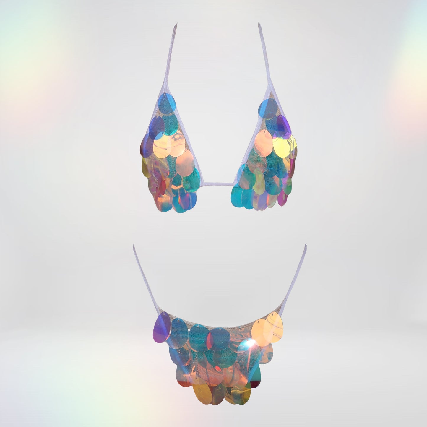 Feé Disco Bikini Set | Risquée [LÉ ANGE]